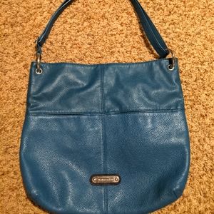 Teal Leather Franco Sarto Bag